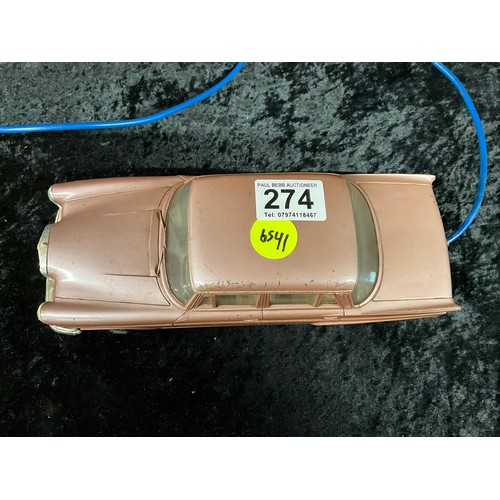 274 - VINTAGE REMOTE CONTROL MERCEDES CHILDS CAR