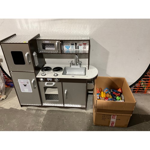 296 - CHILDS PLAY KITCHEN AND ACCESSORIES ETC