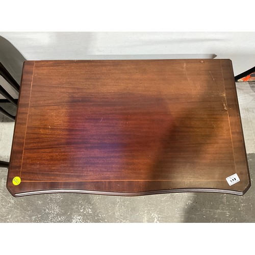 298 - MODERN MAHOGANY TV STAND W31