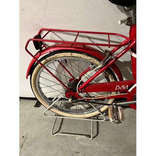 328 - VINTAGE BSA LADIES FOLDING BICYCLE