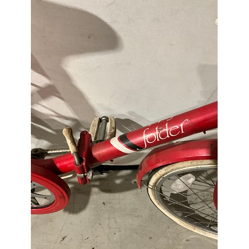 328 - VINTAGE BSA LADIES FOLDING BICYCLE