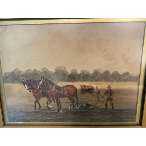 411 - GILT FRAMED WATERCOLOUR 18