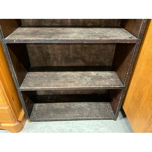 374 - VINTAGE PINE FREE STANDING SHELVES W27