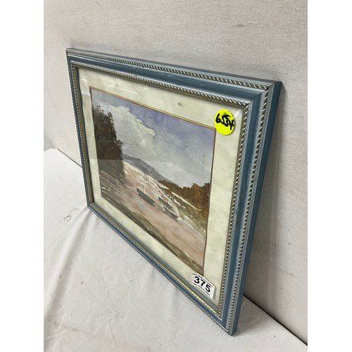 375 - VINTAGE FRAMED WATERCOLOUR 15