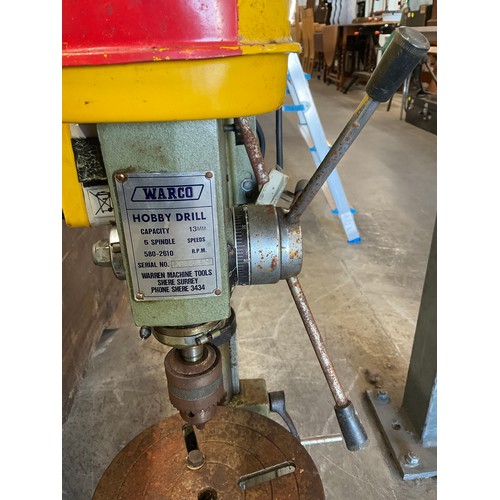 465 - WARCO ELECTRIC WORK SHOP PILLAR DRILL