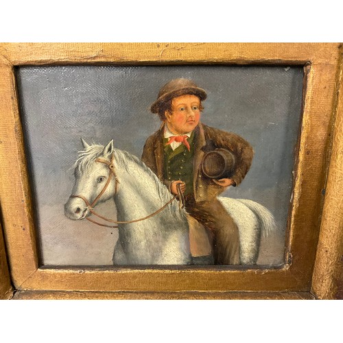 409 - MODERN GILT FRAMED OIL PAINTING 10