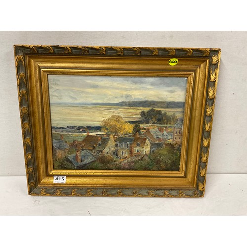 415 - GILT FRAMED OIL PAINTING 17