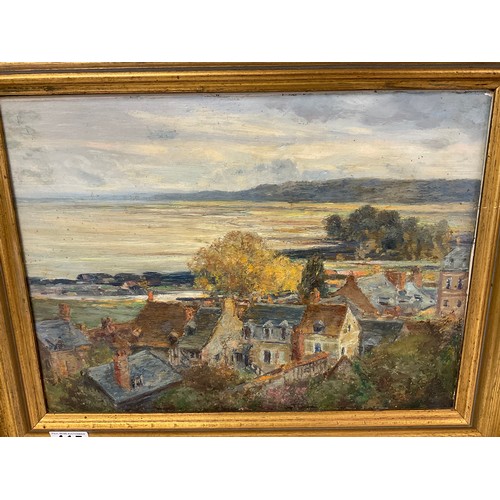 415 - GILT FRAMED OIL PAINTING 17