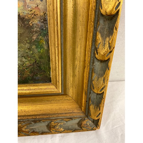 415 - GILT FRAMED OIL PAINTING 17