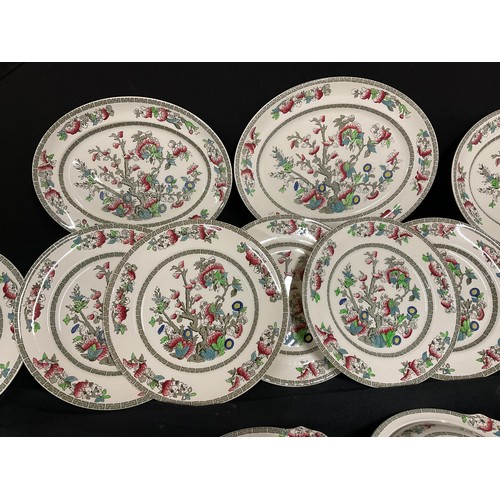 4 - 2 BOXES OF INDIAN TREE CHINA TO INCLUDE PLATES AND TUREENS