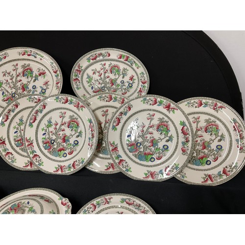 4 - 2 BOXES OF INDIAN TREE CHINA TO INCLUDE PLATES AND TUREENS