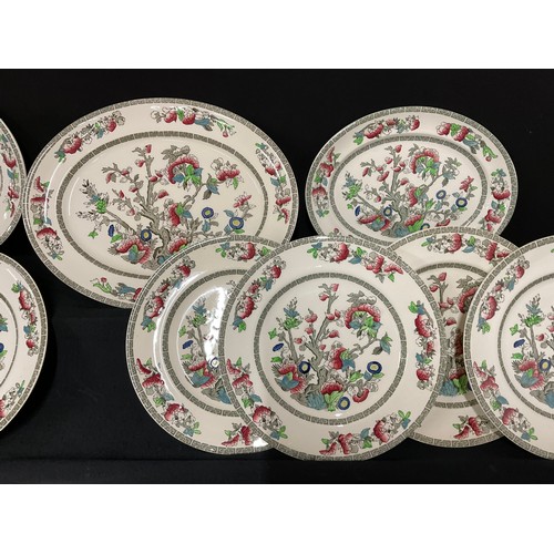 4 - 2 BOXES OF INDIAN TREE CHINA TO INCLUDE PLATES AND TUREENS