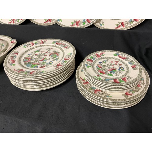 4 - 2 BOXES OF INDIAN TREE CHINA TO INCLUDE PLATES AND TUREENS