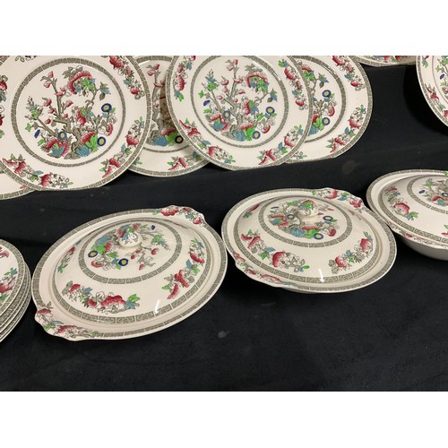 4 - 2 BOXES OF INDIAN TREE CHINA TO INCLUDE PLATES AND TUREENS