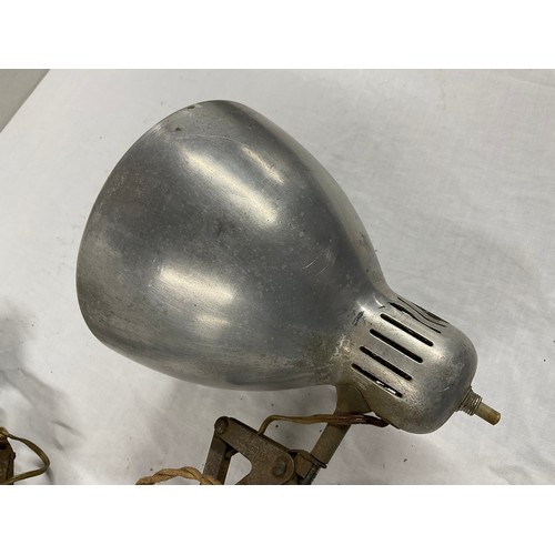 7 - VINTAGE ANGLE POISE LAMP