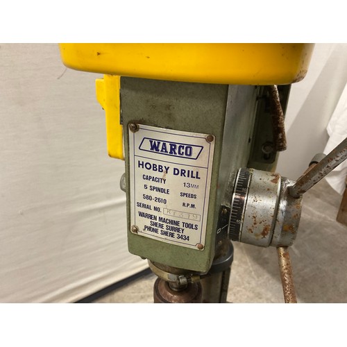 10 - WARCO HOBBY PILLAR DRILL