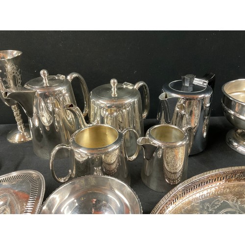 13 - **LOT WITHDRAWN BY VENDOR ** 
BOX OF PLATED WARE TO INCLUDE GOBLETS, CASED PICKLE FORKS , TRAY GRAVY... 