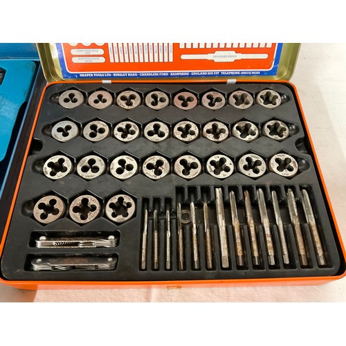 45 - 41 GIANT TAP AND DIE SET AND DRAPER 60PC TAP & DIE SET