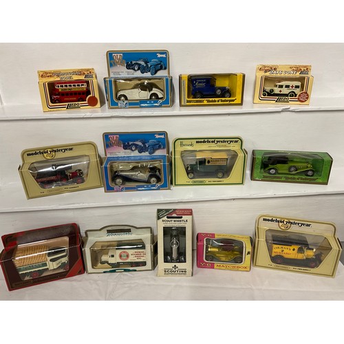 46 - BOX OF BOXED COLLECTORS VEHICLES