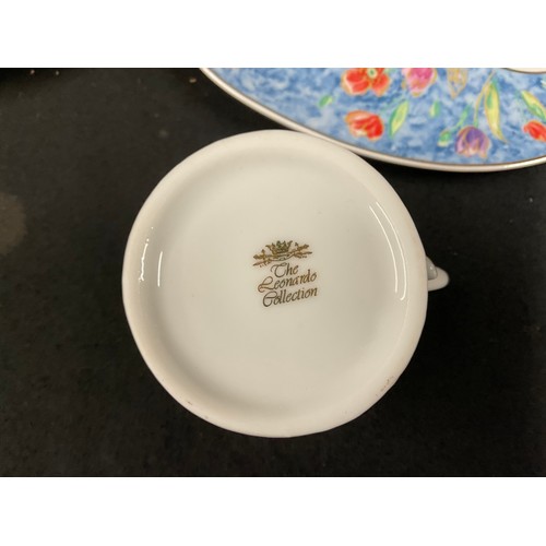 65 - 3 BONE CHINA TEA FOR ONE SETS IN PRESENTATION BOXES