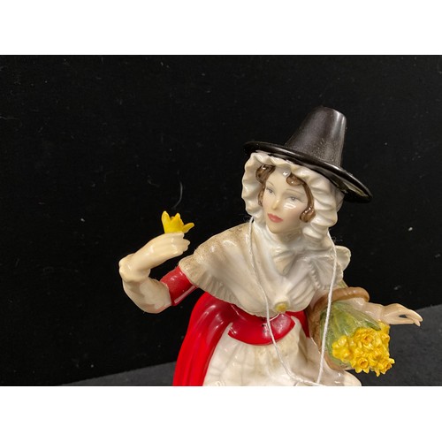 88 - ROYAL DOULTON WELSH LADY LIMITED EDITION FIGURE NO 515/950