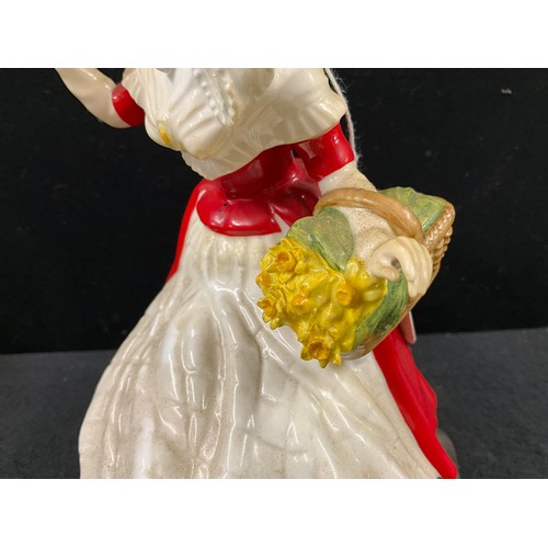 88 - ROYAL DOULTON WELSH LADY LIMITED EDITION FIGURE NO 515/950