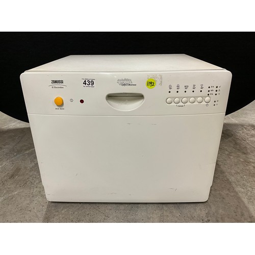 439 - ZANUSSI TABLE TOP DISHWASHER