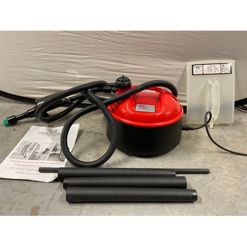 8 - EARLEX STEAM CLEANING KIT WITH INSTRUCTIONS