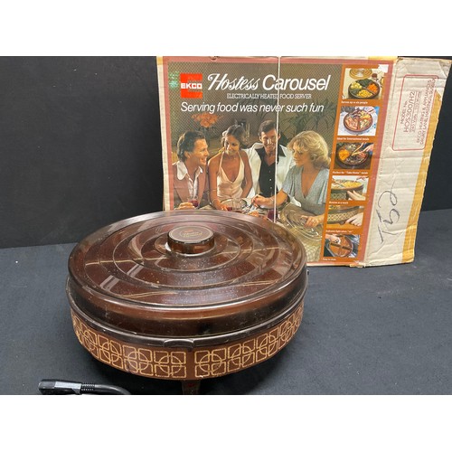 28 - EKC0 VINTAGE HOSTESS CAROUSEL IN ORIGINAL BOX