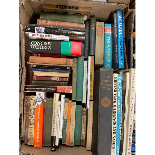 29 - SEVEN BOXES OF HARDBACK AND PAPERBACK BOOKS