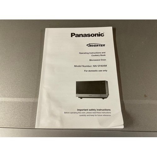 366 - PANASONIC MICROWAVE OVN WITH INSTRUCTION BOOK