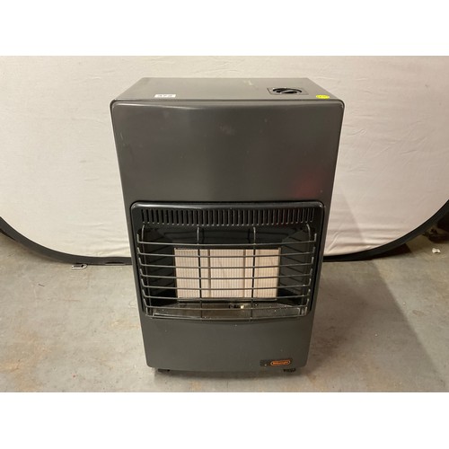 372 - PORTABLE GAS SUPERSER HEATER INCLUDING BOTTLE