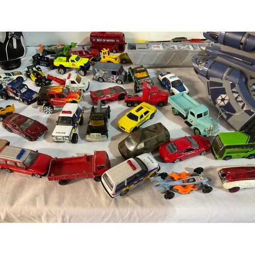 17 - TWO BOXES OF TOYS TO INCLUDE MODEL CARS ETC