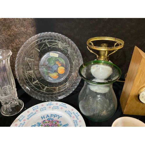 21 - TWO BOXES OF CHINA GLASS  ETC