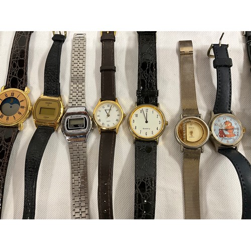 104 - COLLECTION OF MODERN WRIST WATCHES