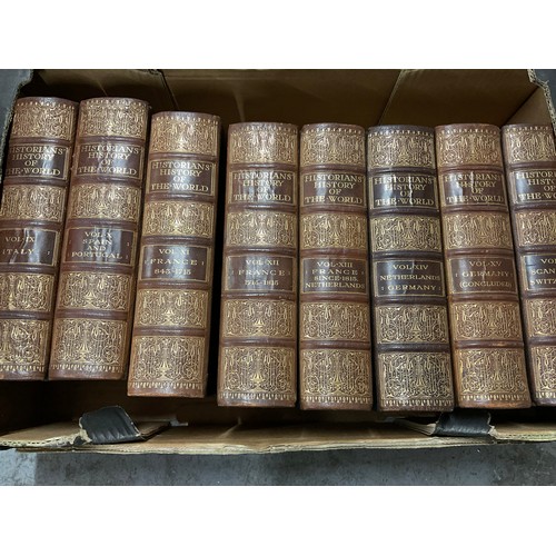 15 - 24 VOLUMES THE HISTORIANS HISTORY OF THE WORLD