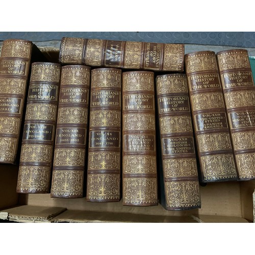 15 - 24 VOLUMES THE HISTORIANS HISTORY OF THE WORLD