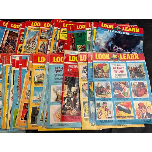 16 - A BOX OF VINTAGE LOOK AND LEARN MAGAZINES