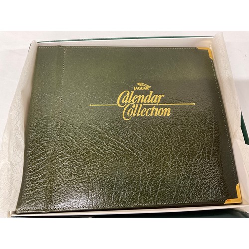 67 - JAGUAR CAR CALENDAR COLLECTION IN ORIGINAL BOX