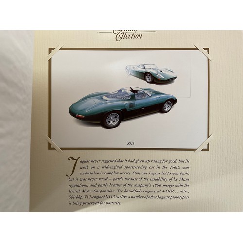 67 - JAGUAR CAR CALENDAR COLLECTION IN ORIGINAL BOX