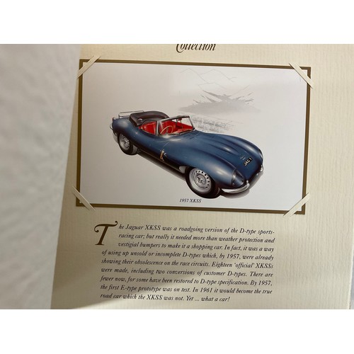 67 - JAGUAR CAR CALENDAR COLLECTION IN ORIGINAL BOX