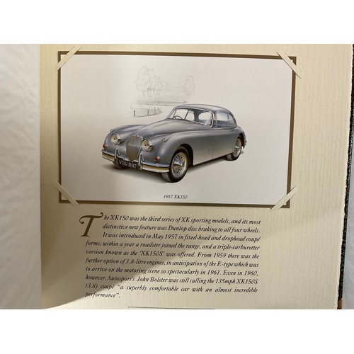 67 - JAGUAR CAR CALENDAR COLLECTION IN ORIGINAL BOX