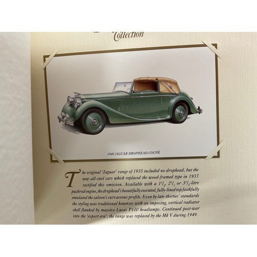 67 - JAGUAR CAR CALENDAR COLLECTION IN ORIGINAL BOX