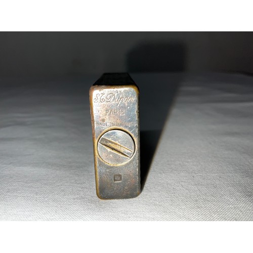 92 - VINTAGE CIGAR CUTTER AND A DUPONT PARIS LIGHTER