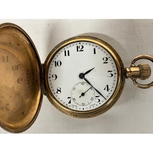 95 - WALTHAM BOND ST POCKET WATCH AND DENNISON POCKET WATCH