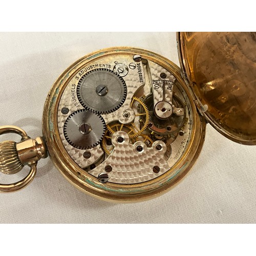 95 - WALTHAM BOND ST POCKET WATCH AND DENNISON POCKET WATCH