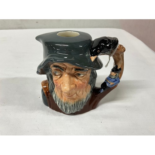 100 - 3 ROYAL DOULTON MEDUIM SIZE TOBY JUGS - RIP VAN WINKLE,FALSTAFF AND THE POACHER