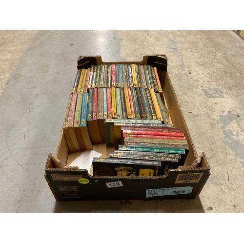 128 - BOX OF VINTAGE PAN PAPERBACK BOOKS