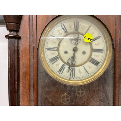 151 - VICTORIAN VIENNA WALL CLOCK H40