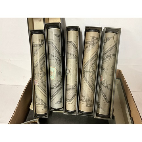 174 - BOX OF VICTORIAN PIANOLA ROLLS 27 ROLLS